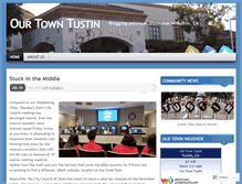 Tablet Screenshot of ourtowntustin.com
